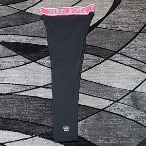 VS PINK 2015 REVERSIBLE LOGO LEGGINGS